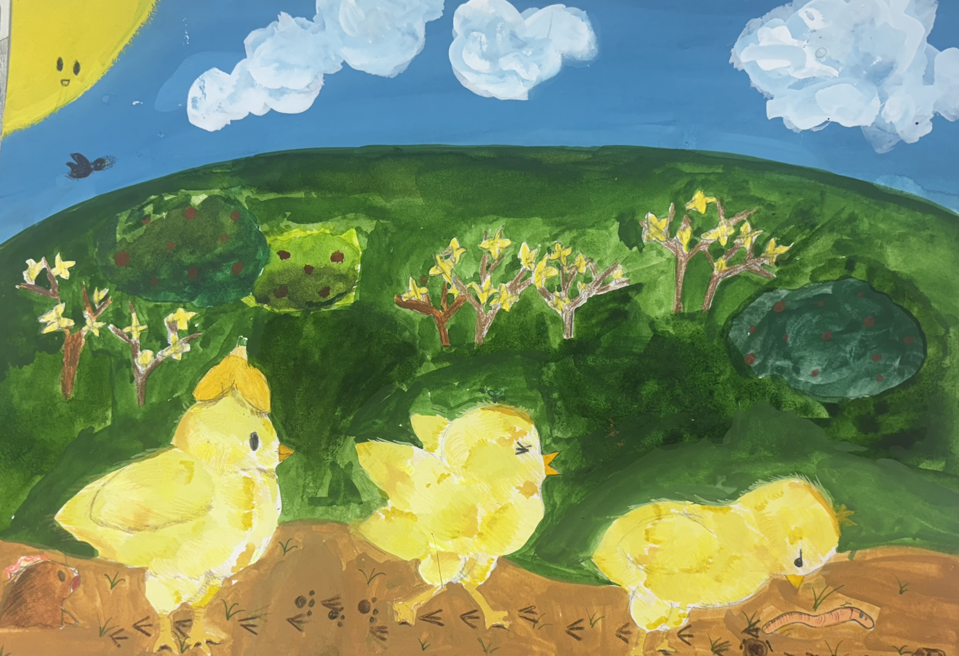 귀여운 병아리친구들 썸네일