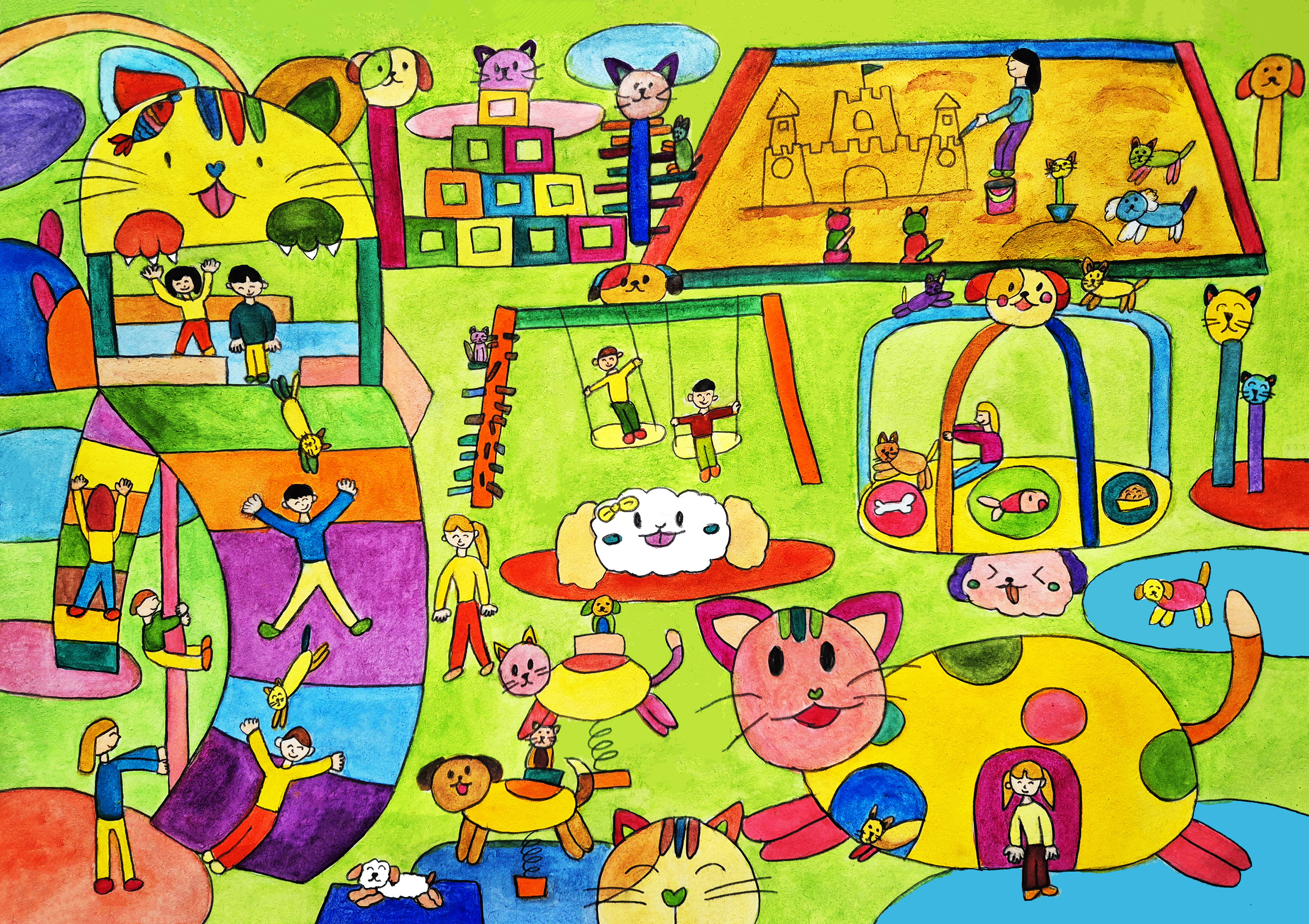 사랑하는 반려동물과 같이 놀 수 있는 신나고 재미있는 놀이터로 썸네일