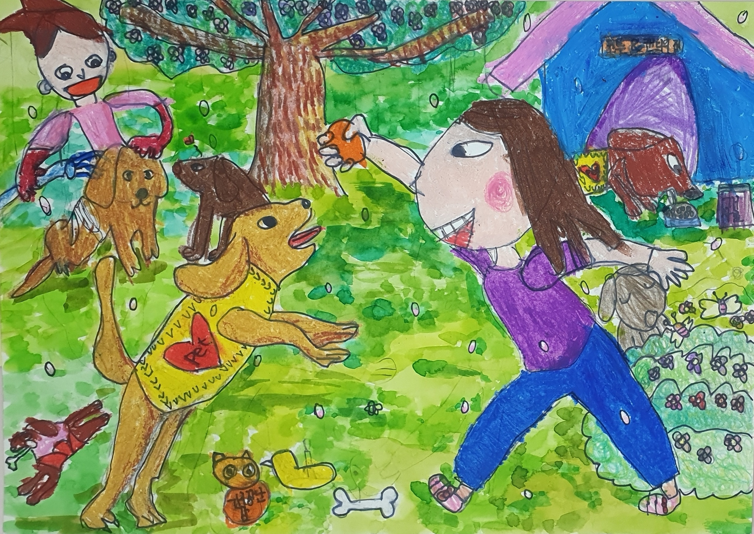 코튼과 캔디의 즐거운 놀이시간 썸네일