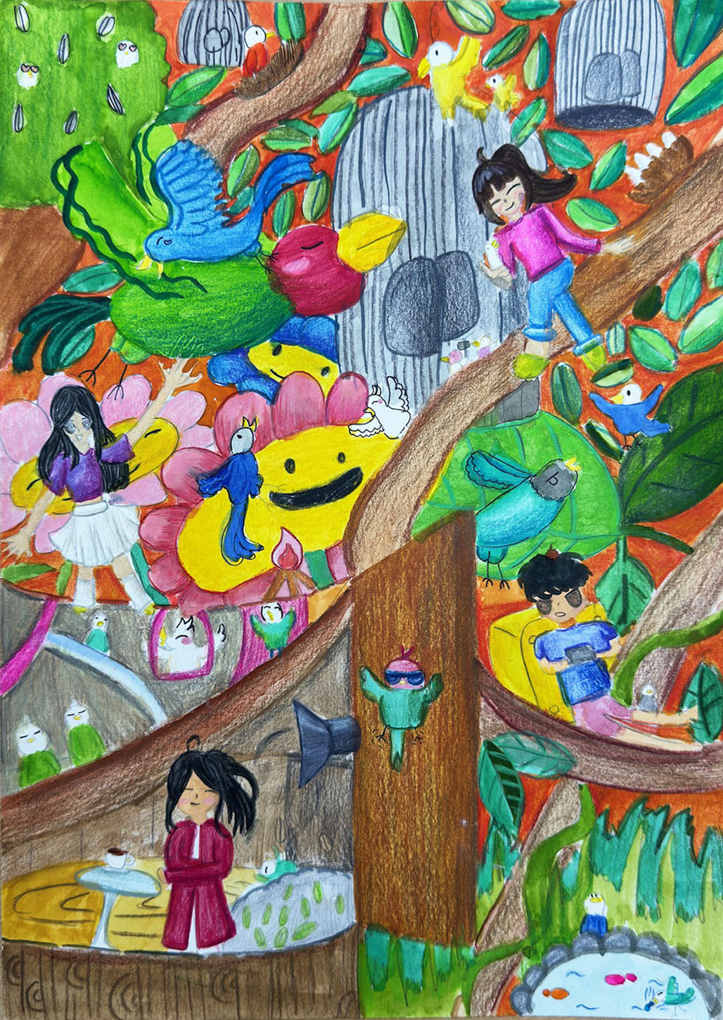 앵무새들과함께하는세상 썸네일