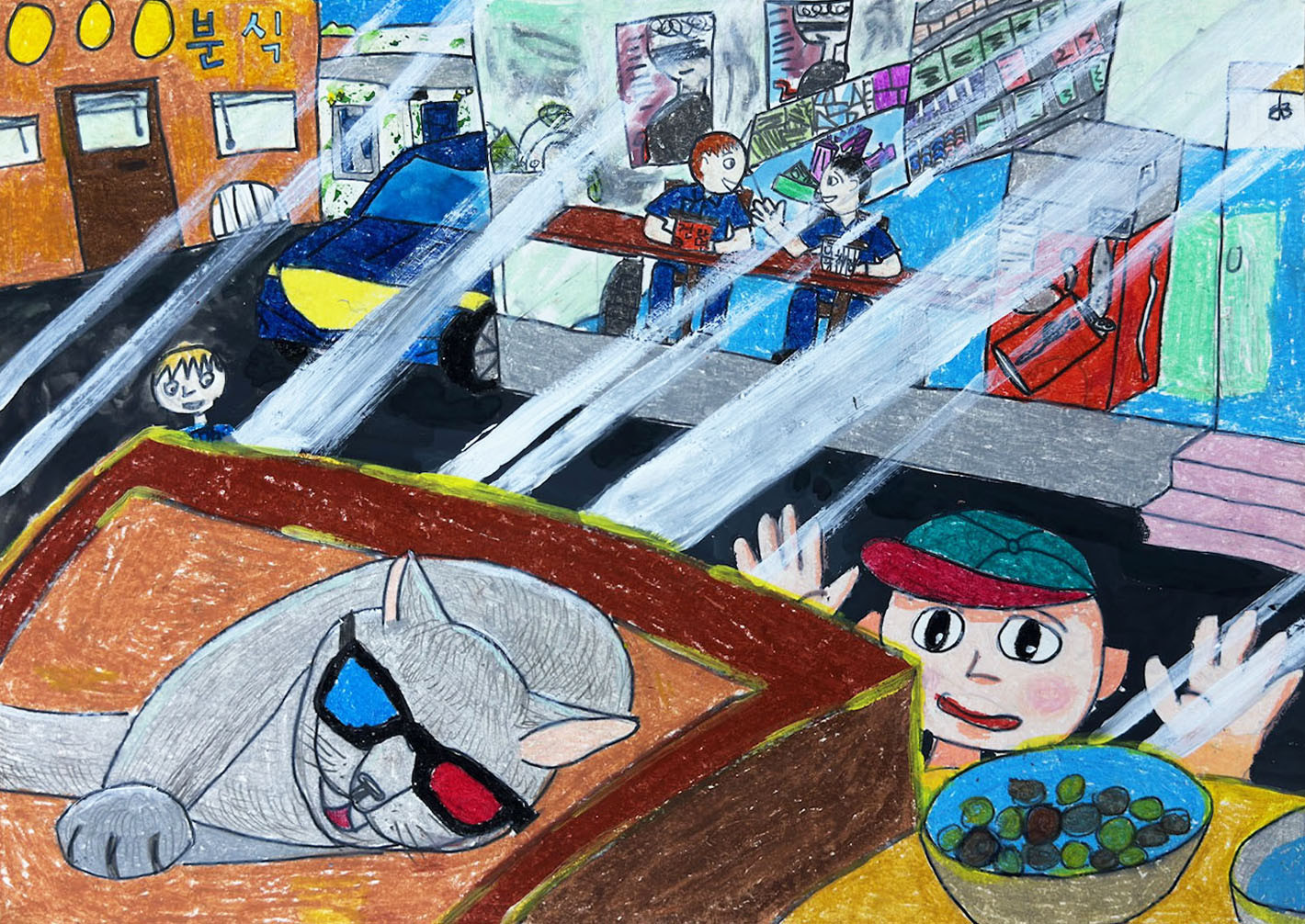 우리 가게 최고 인기 스타 고양이! 썸네일