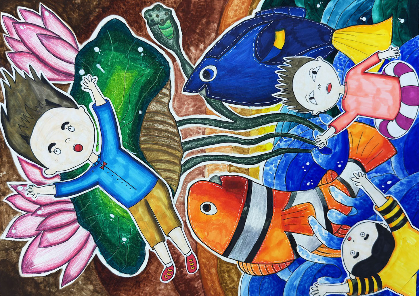 할머니집 연못 속에는~ 썸네일