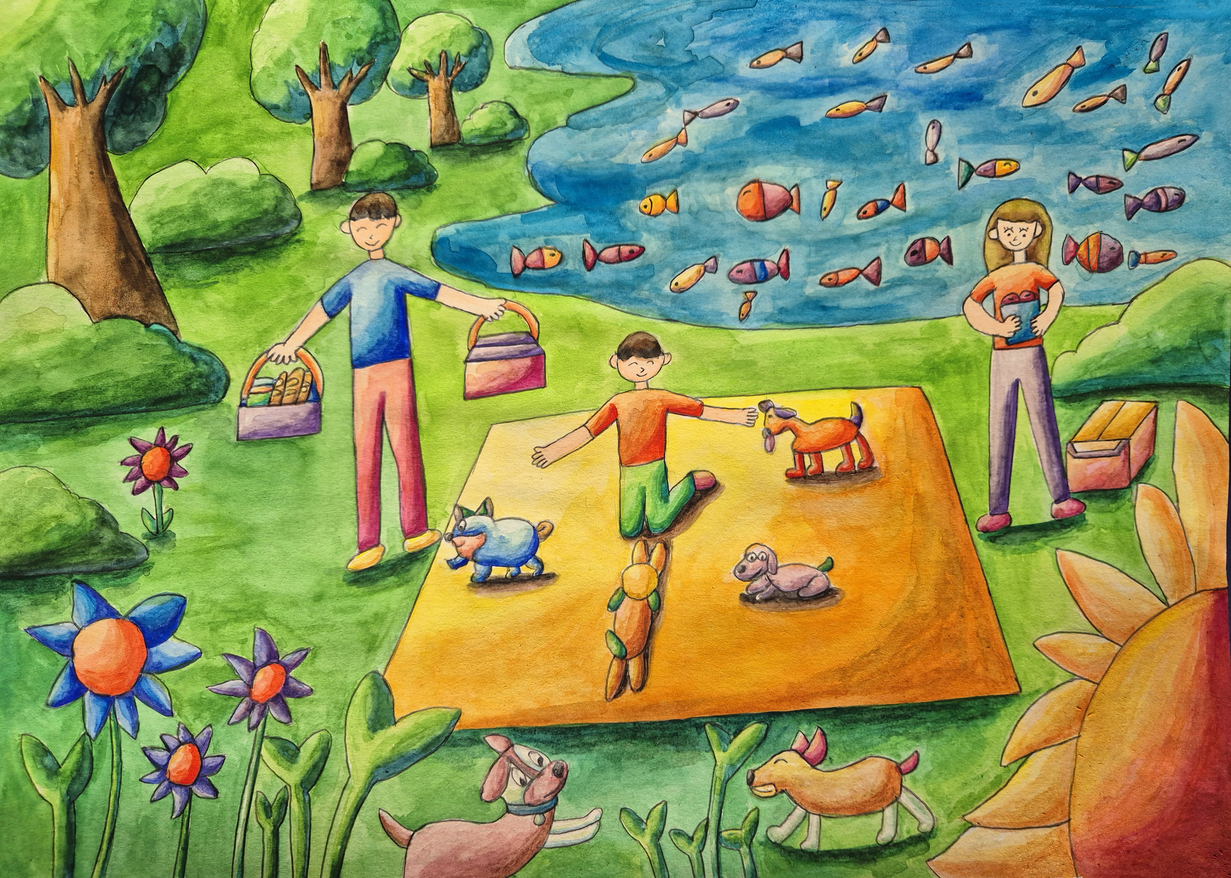 우리 가족 소풍 나왔어요! 썸네일