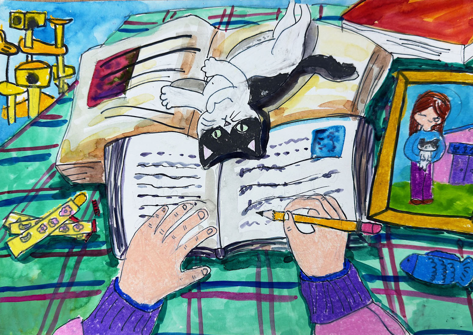 숙제하지 말고 나랑 놀자! 썸네일