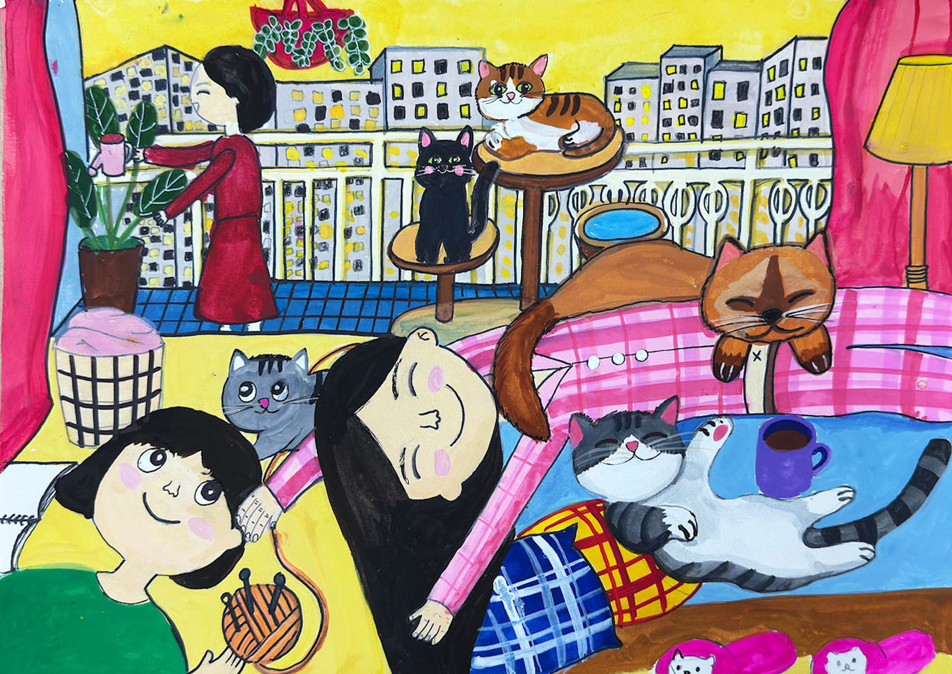 냥냥이와의 낮잠은 행복해요 썸네일