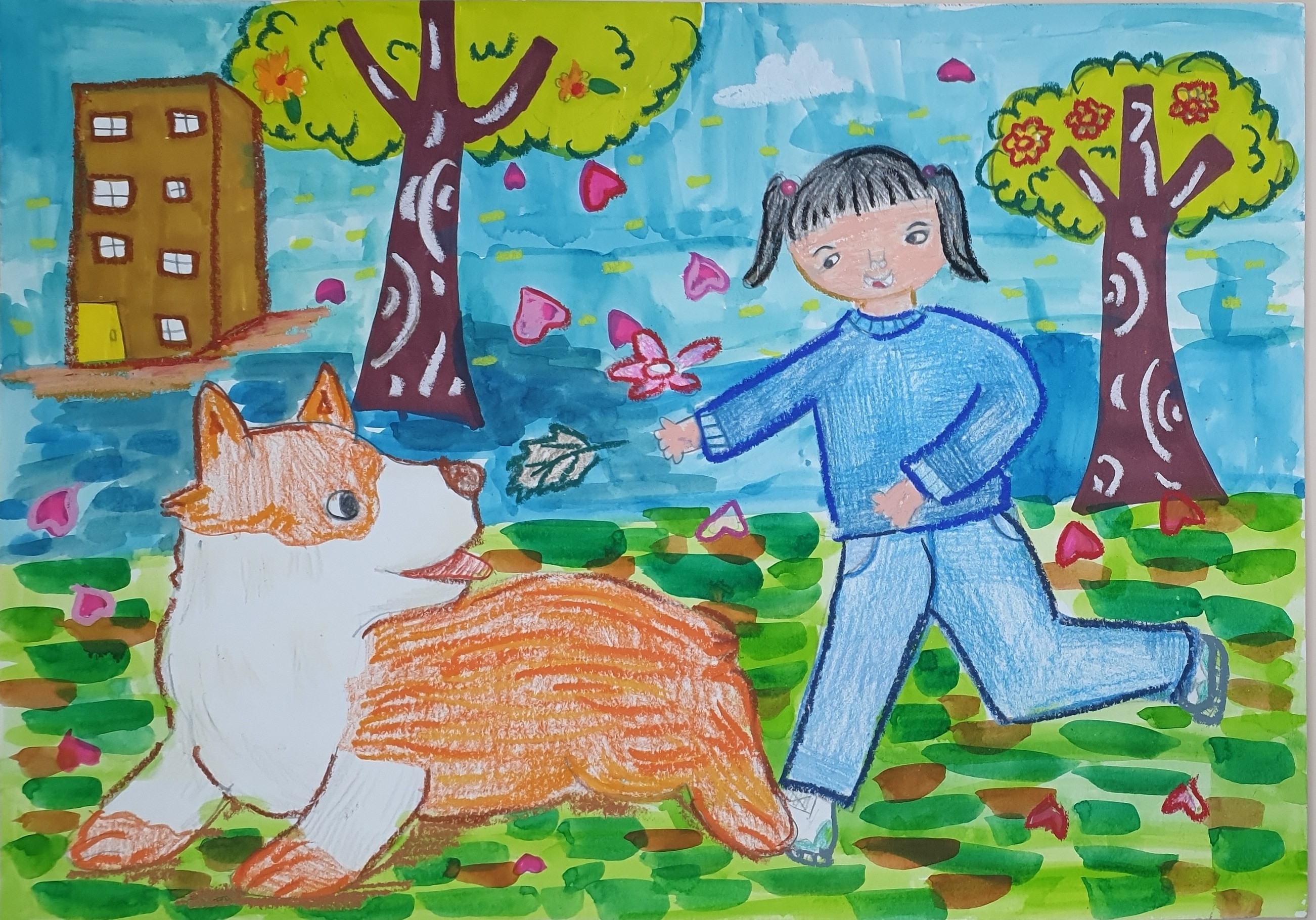 지슬이와 행복한 시간  (즐거운 산책) 썸네일