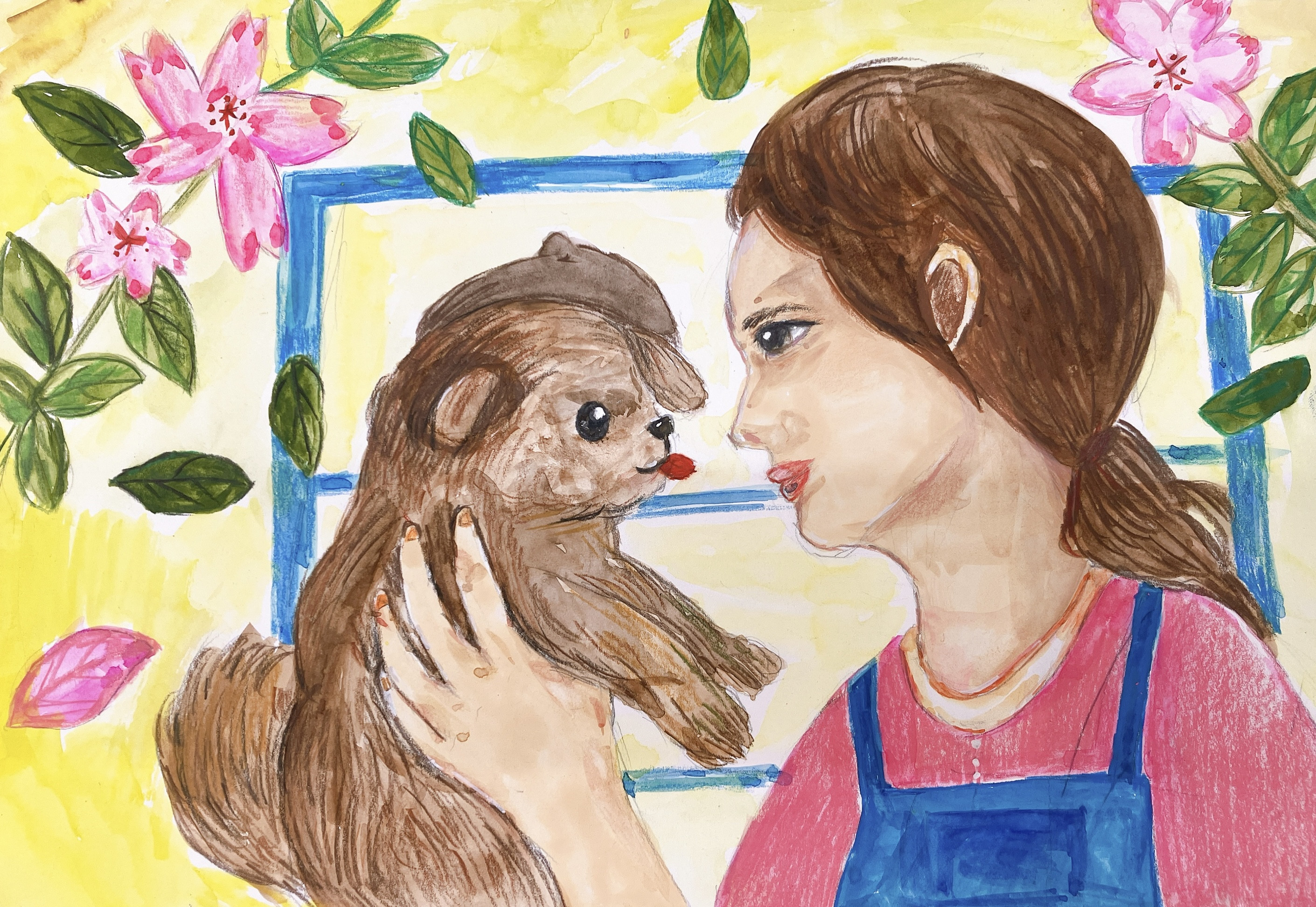 강아지와 눈마춤 썸네일