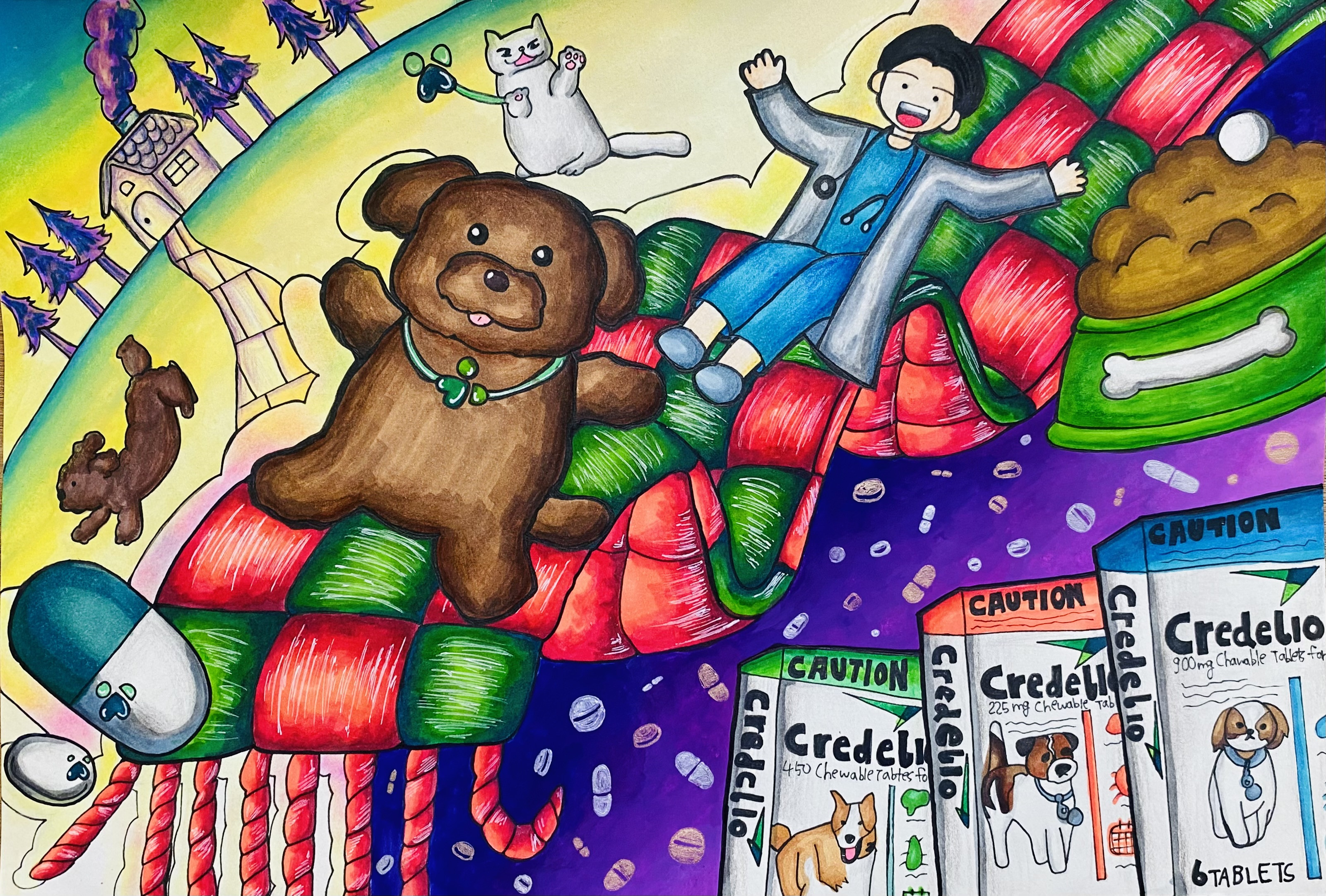 우리집 초코와 미끄럼틀을~~~ 썸네일