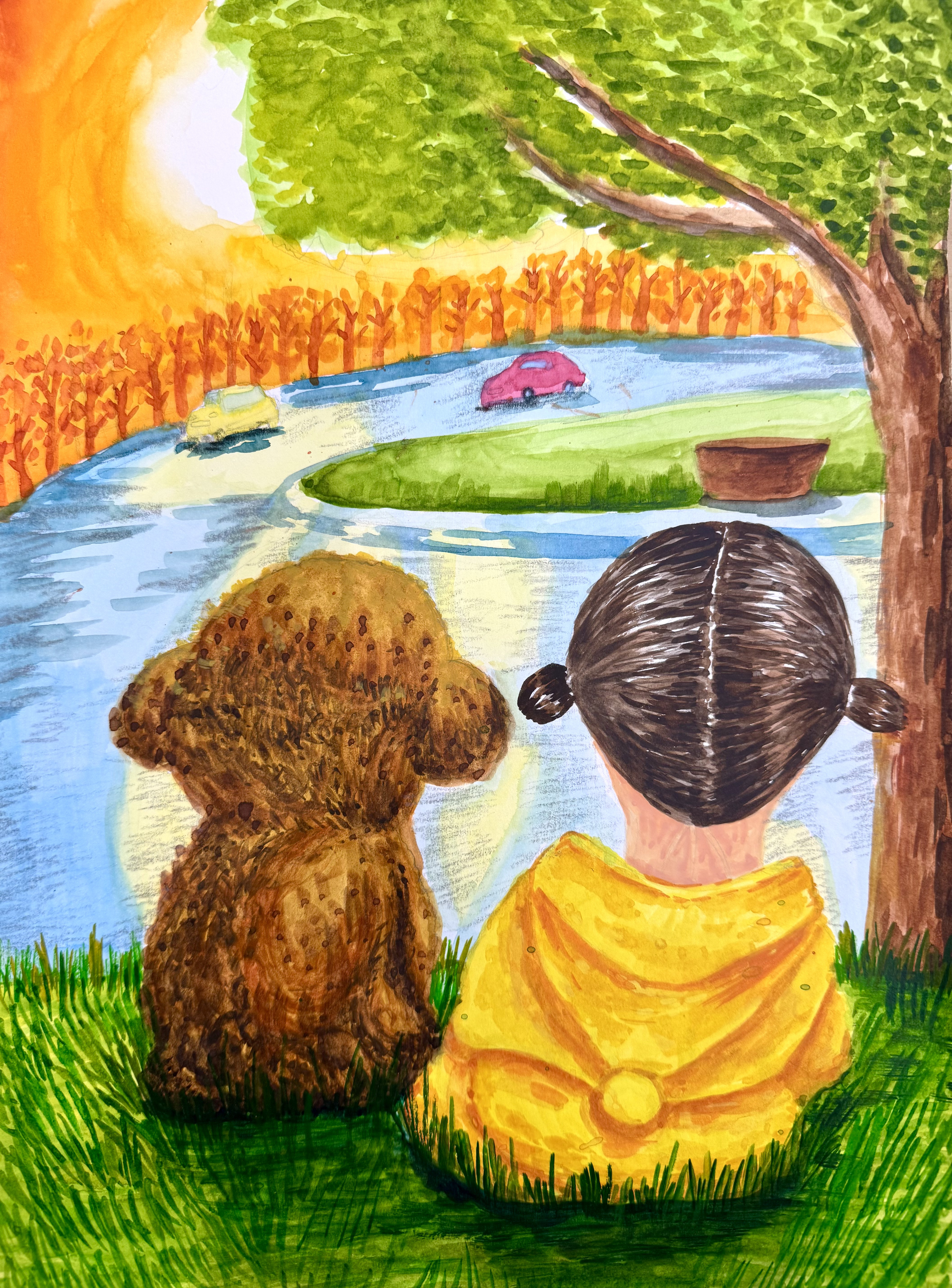 보들이랑 노을구경 썸네일