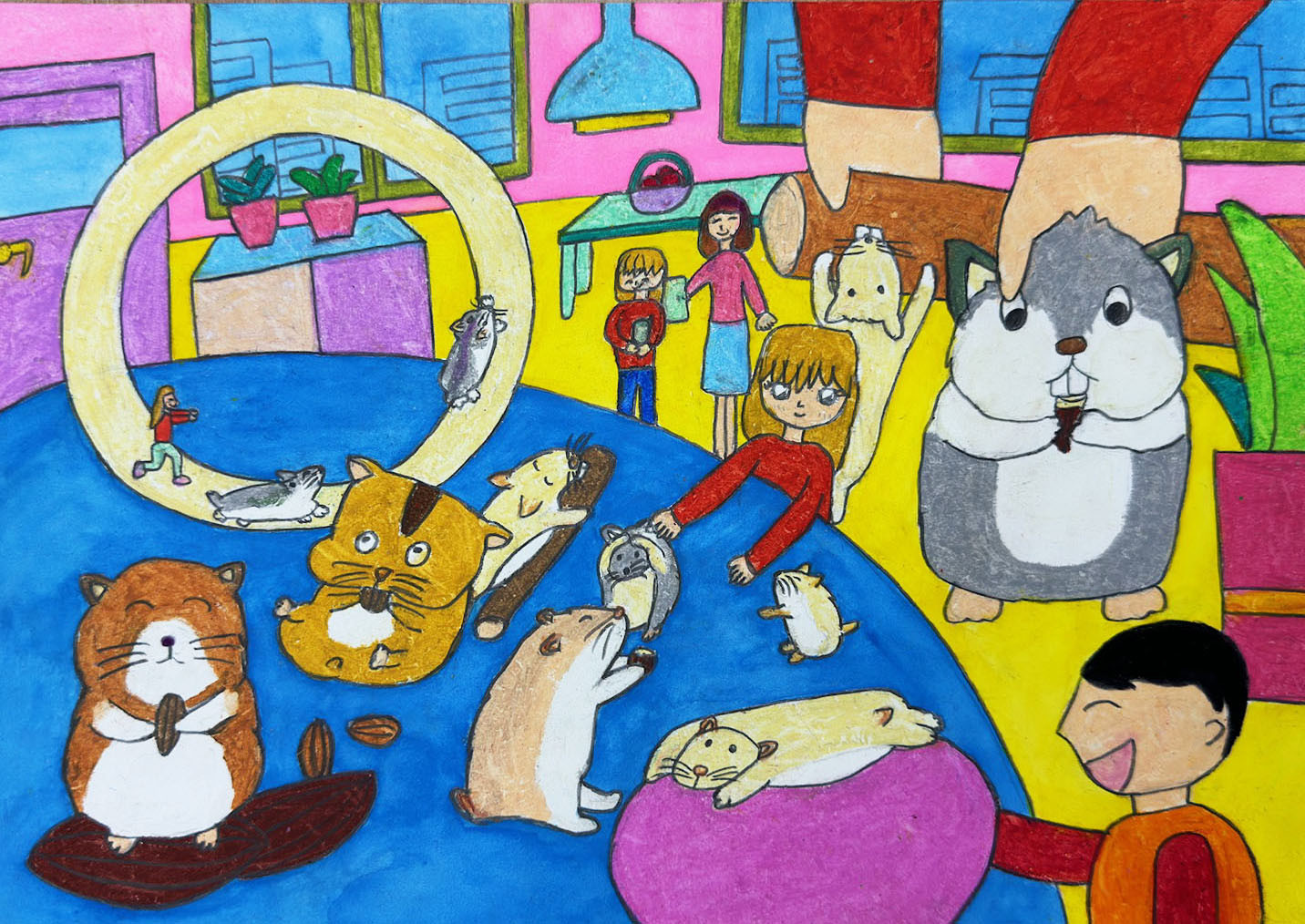 햄스터들이 우리 가족 구성원이 되어서 썸네일