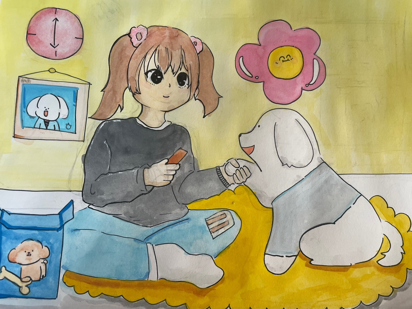 몽실이 영양제 먹는 날 썸네일