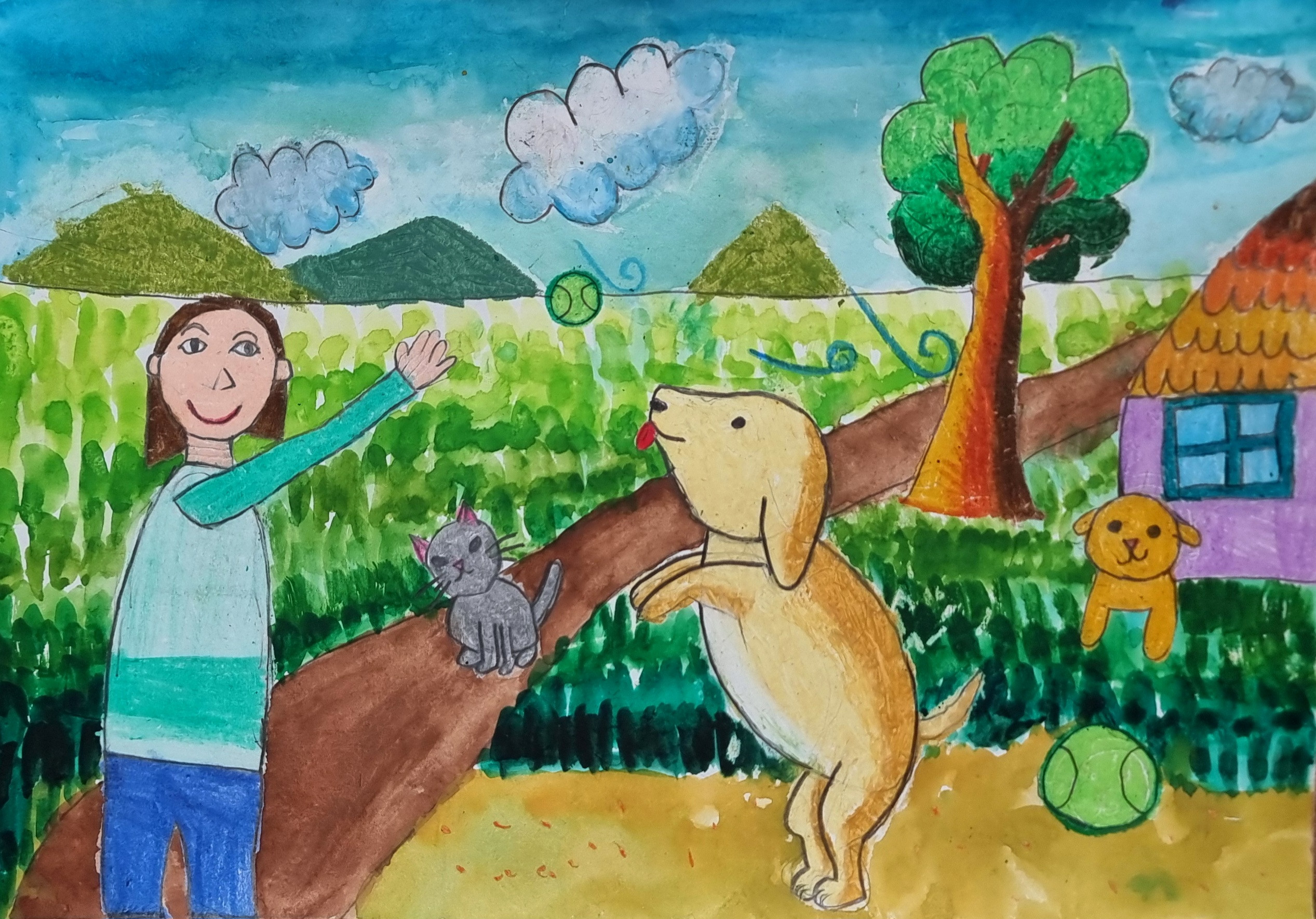 공놀이 속에 피어난 웃음 썸네일