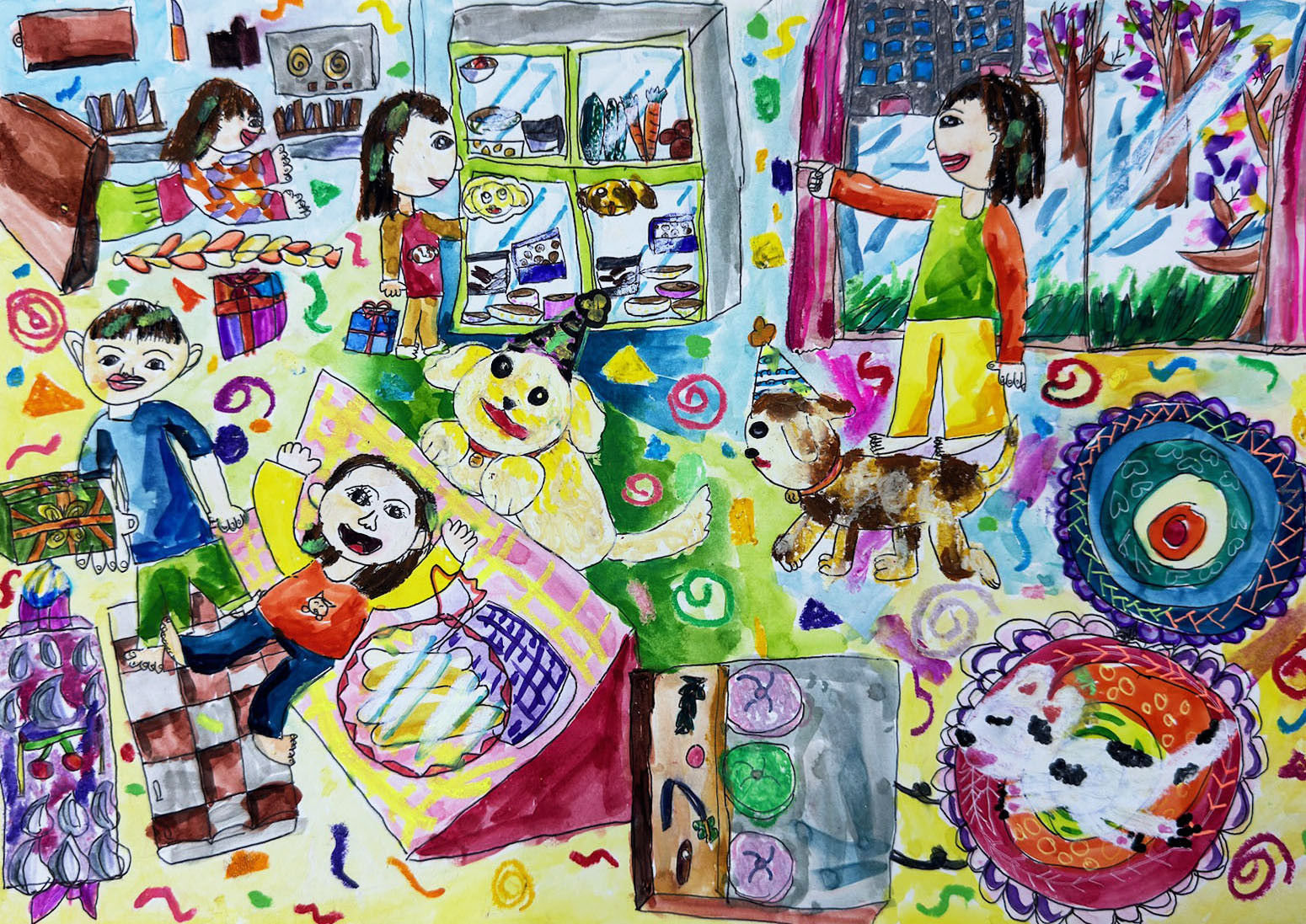 강아지와 함께 술래잡기 썸네일