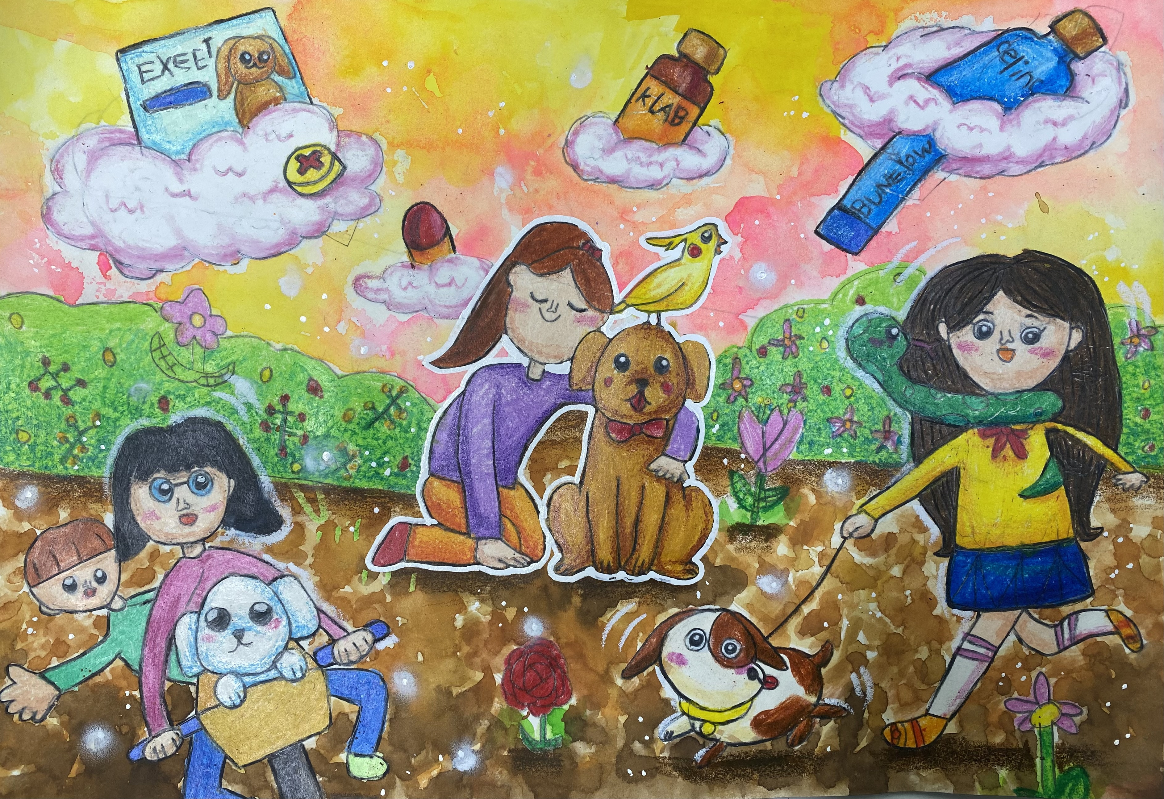 반려동물을 사랑해요.  썸네일